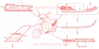 EMBLEM for Honda 50 DIO SPECIAL EDITION 1989