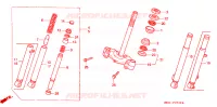 FRONT FORK for Honda 50 DIO SPECIAL EDITION 1989