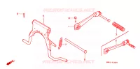 MAIN STAND   KICK STARTER ARM for Honda 50 DIO SPECIAL EDITION 1989