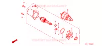 STARTER MOTOR for Honda 50 DIO SPECIAL EDITION 1989