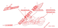 STICKERS for Honda ST 1300 ABS 2003