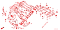 CARRIER for Honda FOURTRAX 500 FOREMAN RUBICON Hydrostatic 2012