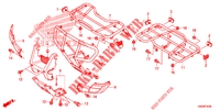 CARRIER for Honda FOURTRAX 500 FOREMAN RUBICON Hydrostatic 2013