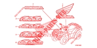 STICKERS for Honda FOURTRAX 500 FOREMAN 4X4 2011