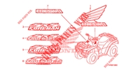 STICKERS for Honda FOURTRAX 500 FOREMAN BASE 2011