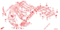 CARRIER for Honda FOURTRAX 500 FOREMAN RUBICON Power Steering 2012