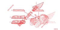 STICKERS for Honda FOURTRAX 500 FOREMAN RUBICON Power Steering 2012