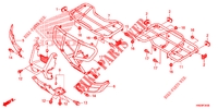 CARRIER for Honda FOURTRAX 500 FOREMAN RUBICON Power Steering 2013