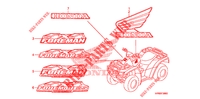 STICKERS for Honda FOURTRAX 500 FOREMAN 4X4 Electric Shift, PS, CAMO 2011