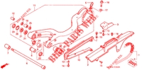 SWING ARM for Honda VFR 800 INTERCEPTOR ABS 2005