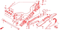 SWING ARM for Honda VFR 800 2014