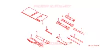 TOOL for Honda VT 1100 SHADOW C2 SABRE 2005