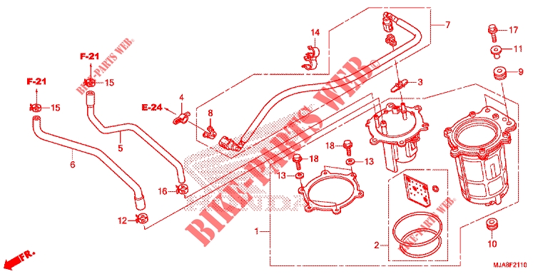 FUEL PUMP for Honda SHADOW VT 750 PHANTOM 2014