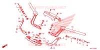 HANDLEBAR   TRIPLE CLAMP   STEERING STEM for Honda GL 1800 GOLD WING TOUR 2019