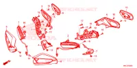 INDICATOR   MIRROR for Honda GL 1800 GOLD WING TOUR DCT 2020