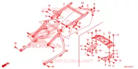 LUGGAGE RACK for Honda GL 1800 GOLD WING TOUR DCT, WHITE 2020