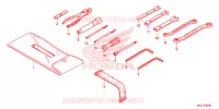 TOOL for Honda GL 1800 GOLD WING TOUR DCT, WHITE 2020