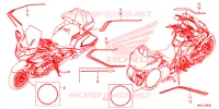 STICKERS for Honda GL 1800 GOLD WING DCT 2020