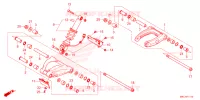 REAR SHOCK & ROCKER ARM for Honda GL 1800 GOLD WING DCT 2021
