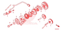STARTER MOTOR CLUTCH for Honda VFR 800 F 2016