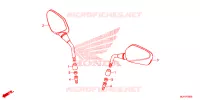 MIRROR for Honda CTX 700 N ABS 2015