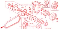 CLUTCH for Honda LEAD 90 SILVER 1993