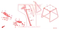 FOOT REST   STAND for Honda CRF 450 R SPECIAL EDITION 2024