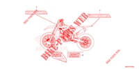 STICKERS for Honda CRF 450 R SPECIAL EDITION 2024