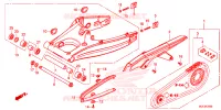 SWING ARM for Honda CBR 650 F 2017