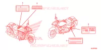 CAUTION LABEL for Honda SHADOW VT 750 AERO 2014