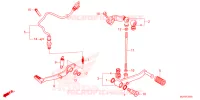 PEDAL for Honda CBR 500 R ABS 2024