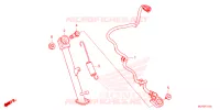 SIDE STAND for Honda CBR 500 R ABS 2024