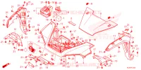 FRONT BONNET for Honda PIONEER 1000-5P FOREST 2024