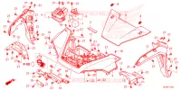 FRONT BONNET for Honda PIONEER 1000-6 DELUXE CREW 2024