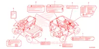 CAUTION LABEL for Honda PIONEER 1000-5 BASE 2024