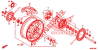     ROUE ARRIERE for Honda CBR 600 RR 2022