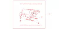 LUGGAGE RACK for Honda CB 1300 SUPER FOUR 2007