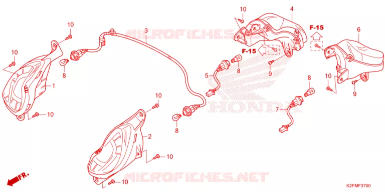 INDICATOR Honda SCOOTER 110 SCOOPY 2023  ACF110CBTP_TH