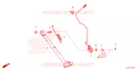SIDE STAND for Honda CRF 300 RALLY ABS 2024