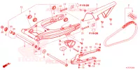 SWING ARM for Honda CRF 300 RALLY ABS 2024