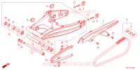 SWING ARM for Honda CR 650 R E-CLUTCH 2024