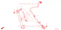 SIDE STAND for Honda CBR 500 R ABS 2024