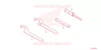 TOOL for Honda CRF 150 R 2025