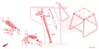 FOOT REST   STAND for Honda CRF 250 R 2025