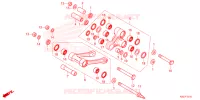REAR SHOCK & ROCKER ARM for Honda CRF 250 RX 2025