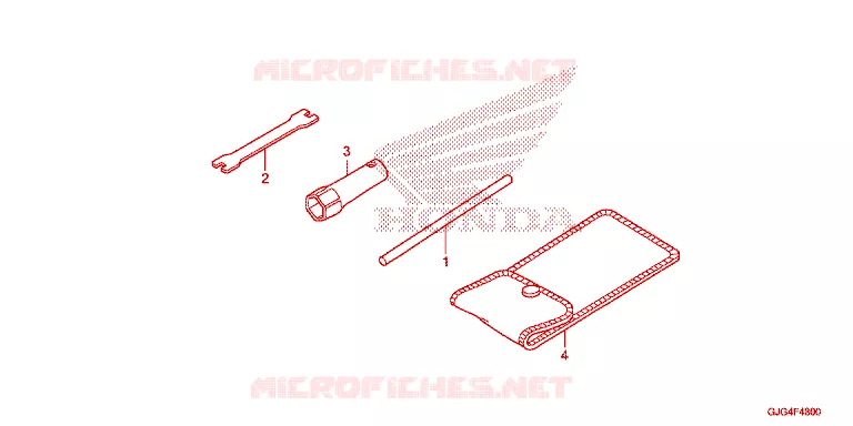 TOOL Honda MOTO 50 CRF 2025  CRF50FS