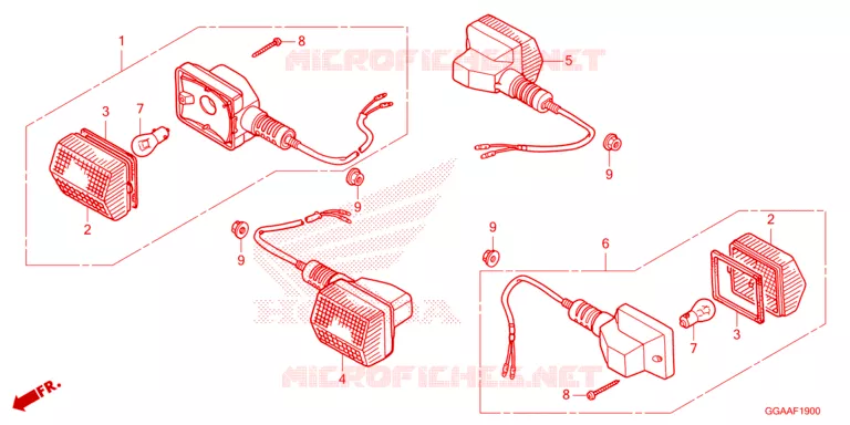INDICATOR Honda SCOOTER 50 RUCKUS 2025  NPS50S