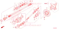 DRIVESHAFT for Honda PIONEER 700 M2 FOREST 2025