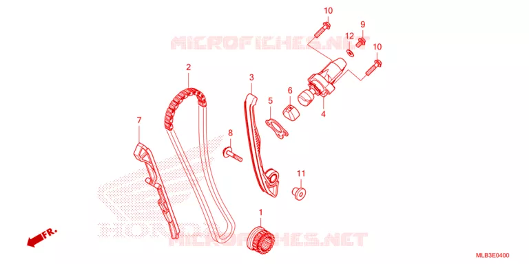 CAM CHAIN Honda MOTO 750 HORNET 2024  CB750AP