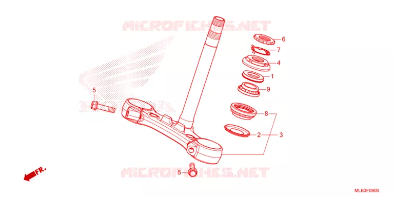 STEERING DAMPER Honda MOTO 750 HORNET 2024  CB750AP